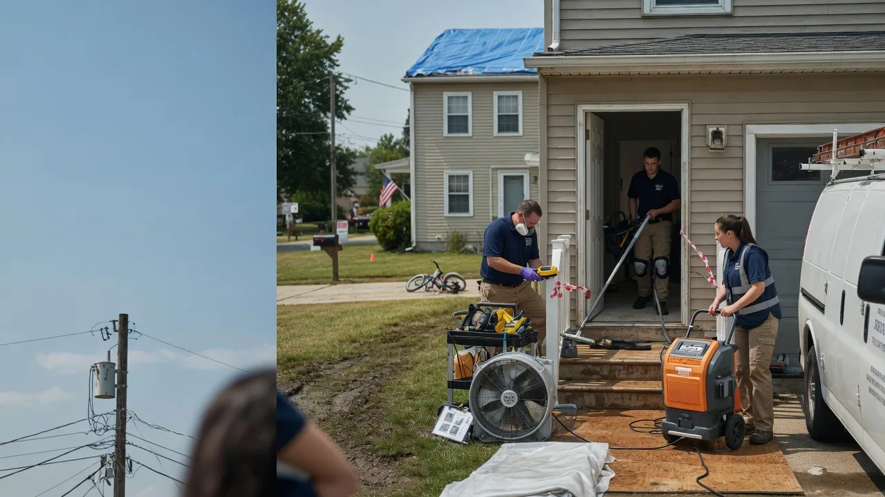 Water Damage Repair in Cantonment, FL near me